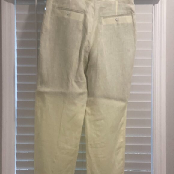 Emporium Armani Luxury Linen Pants - Picture 5 of 10